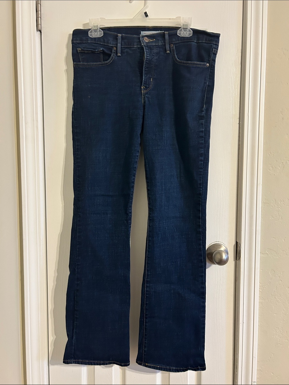 Levi's Dark Blue Flare Jeans for Women
